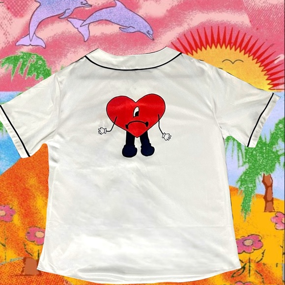Bad Bunny Un Verano Sin Ti heart jersey - Picture 2 of 2